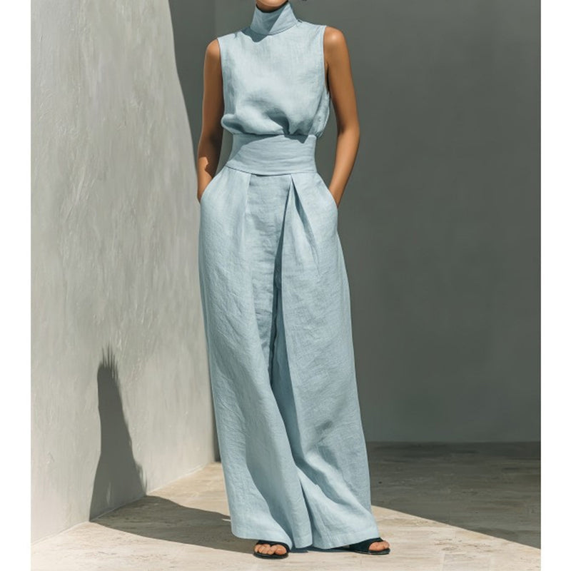 🎁2026 New Arrivals 50% OFF💥Top & Wide-Leg Pant 2-Piece Set