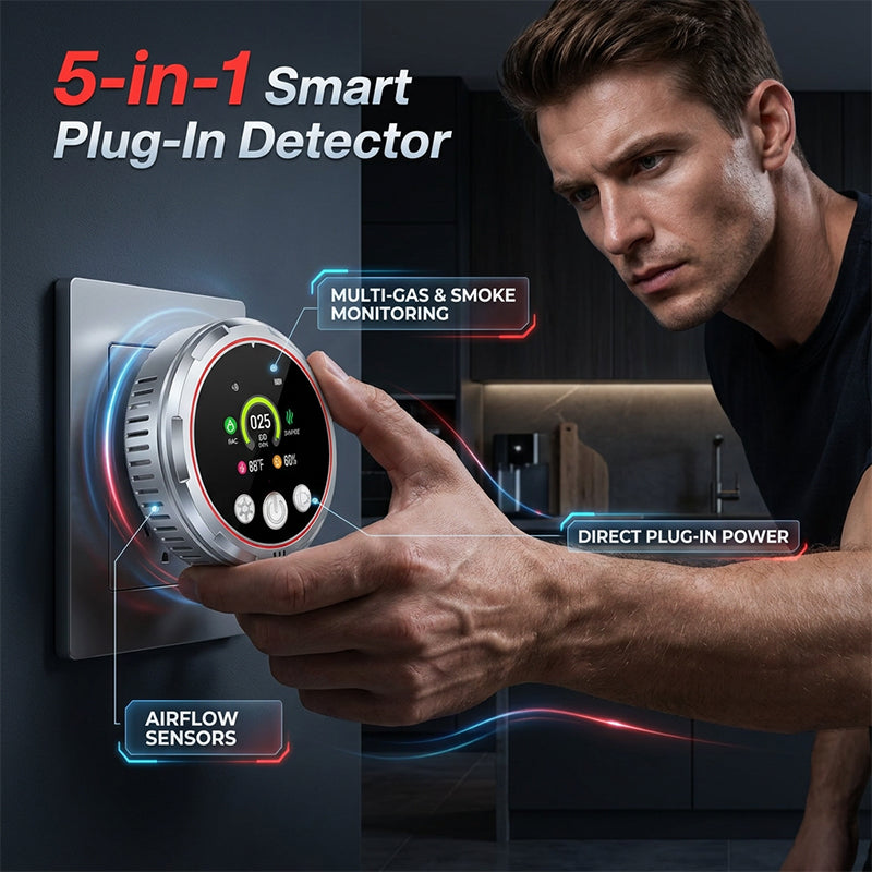 📢📢50% OFF !! ⏰Plug-In Carbon Monoxide Detectors