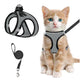 🐱🐶Reflective Mesh Harness and Leash Set for Cats & Small Dogs