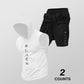 🏃 50% OFF NOW! 💪 Men’s Sleeveless Hoodie & Shorts Set – Athletic & Casual Fit – Breathable & Quick-Dry 🏋️‍♂️