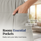 Women's Casual Elastic Waist Wrap Skort