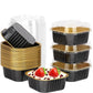 🍰 Disposable Mini Cake Pans Set – 50% OFF! Foil bakeware with plastic lids, 5oz portions – easy clean-up for parties & gifting. ⚡