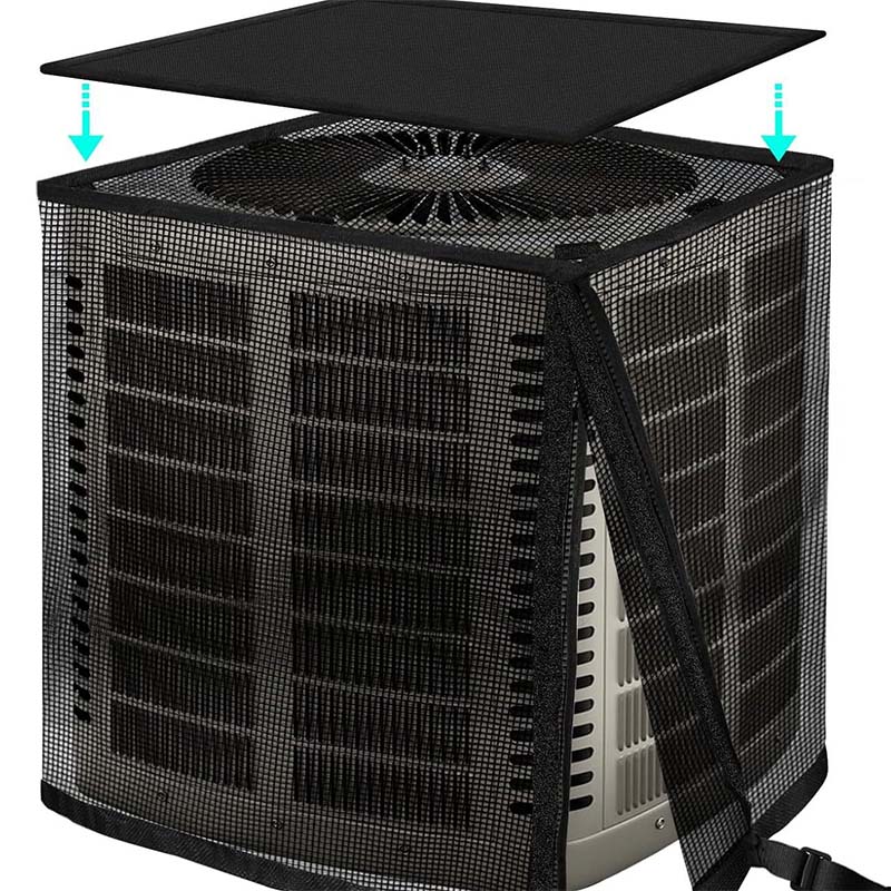 ❄️ Outdoor Air Conditioner Cover with Mesh Sides – Durable, Ventilated & Weather-Resistant Protection 💨✨