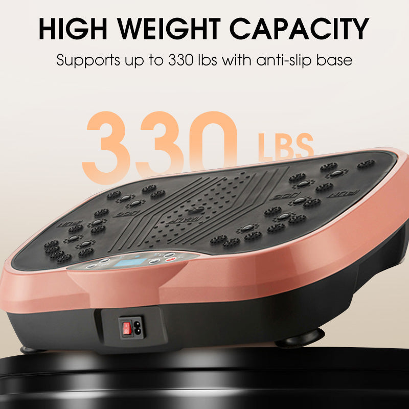 🥳2026 HOT SALE🥳💞50K+ SOLD!🦵🌀 50% OFF! 120‑Level Vibration Plate – Gentle on joints, acupressure boosts circulation. Remote control, 330lb capacity. 💆‍♀️✨