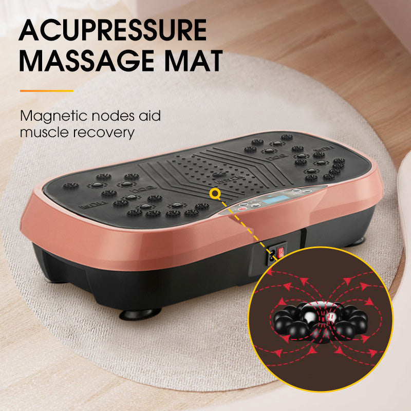 🥳2026 HOT SALE🥳💞50K+ SOLD!🦵🌀 50% OFF! 120‑Level Vibration Plate – Gentle on joints, acupressure boosts circulation. Remote control, 330lb capacity. 💆‍♀️✨