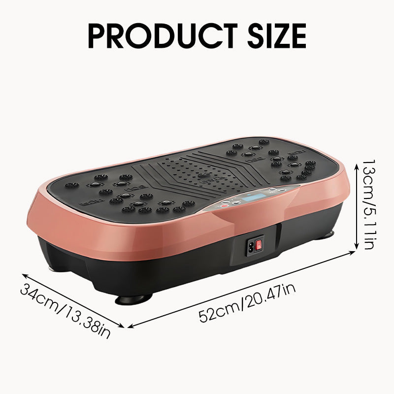 🥳2026 HOT SALE🥳💞50K+ SOLD!🦵🌀 50% OFF! 120‑Level Vibration Plate – Gentle on joints, acupressure boosts circulation. Remote control, 330lb capacity. 💆‍♀️✨