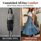 📢📢30% OFF !! ⏰Women's High Waisted Tiered A-Line Denim Maxi Skirt