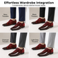 🌞Spring Sale: 50% Off!🤵Luxury Men's Contrast Dress Shoes - High-Gloss & Premium Texture - Perfect for Weddings & Galas - Ergonomic Comfort - The Ultimate Statement Shoe