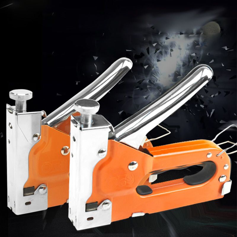 🛠️ 3 In 1 Staple Nail Tool ✅ Adjustable Power & 600 Nails Included | Fast DIY Woodworking Fixes 🔥 -50% TODAY ONLY