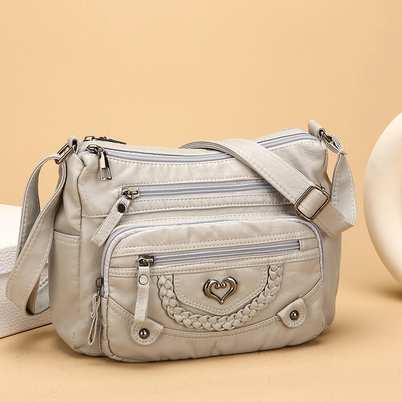 ⏳Limited-time 50% off⏰Women's Soft PU Leather Multi-Pocket Crossbody Bag👜