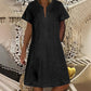 👗 40% OFF NOW!✨ Women's Denim Dress – V-Neck & Short Sleeve – Casual Summer Style – Comfortable & Versatile Jean Dress 👖