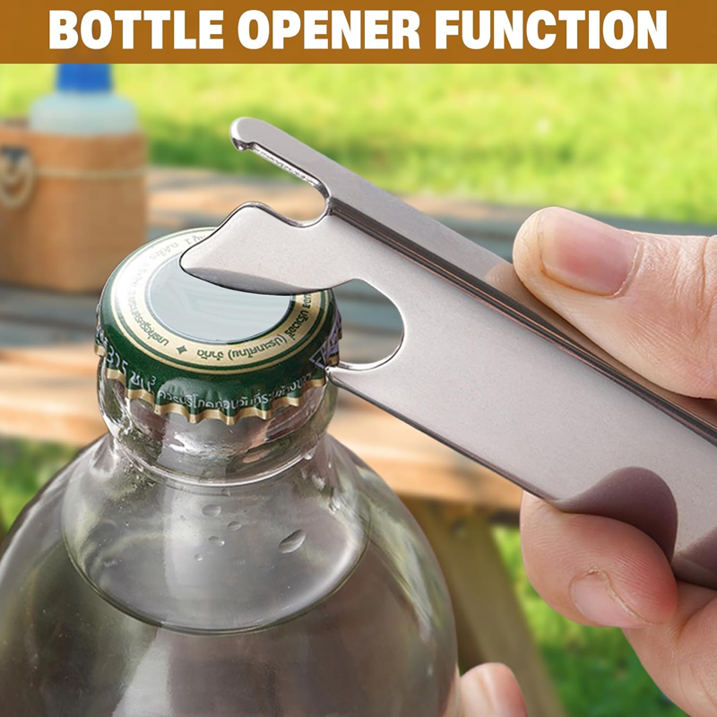 4-in-1 Stainless Steel Portable Cutlery Set