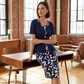 👗LIMITED TIME 50% OFF!🔥50K+ SOLD!  🎨 Color Block Pencil Skirt & Top Set – Figure-flattering, stylish & perfect for office, dinner or special occasions – versatile combo 🔥
