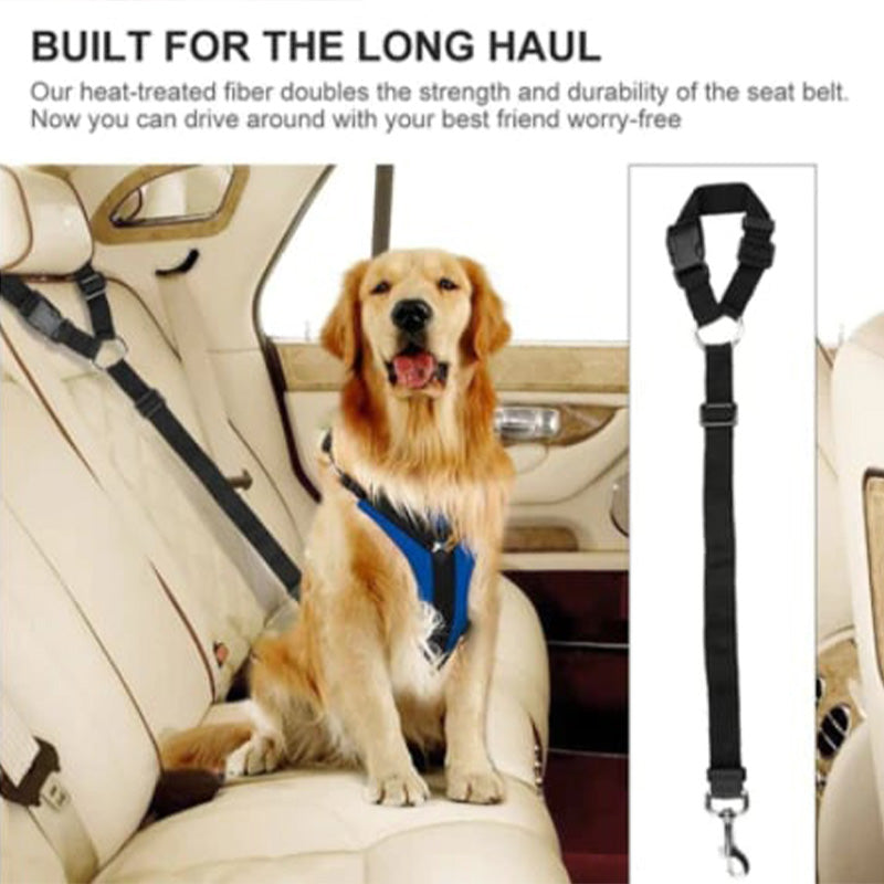 🔥Hot Sale-Retractable Dog Car Safety Belt