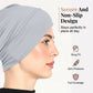 👒 LAST DAY SALE 50% OFF!!🌸 Soft Stretch Turban Cap – Milk Silk Fabric & Anti-Slip Fit – Hair Volume Concealer – Multi-Use Under Scarf 🧣