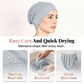 👒 LAST DAY SALE 50% OFF!!🌸 Soft Stretch Turban Cap – Milk Silk Fabric & Anti-Slip Fit – Hair Volume Concealer – Multi-Use Under Scarf 🧣