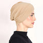 👒 LAST DAY SALE 50% OFF!!🌸 Soft Stretch Turban Cap – Milk Silk Fabric & Anti-Slip Fit – Hair Volume Concealer – Multi-Use Under Scarf 🧣