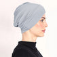👒 LAST DAY SALE 50% OFF!!🌸 Soft Stretch Turban Cap – Milk Silk Fabric & Anti-Slip Fit – Hair Volume Concealer – Multi-Use Under Scarf 🧣