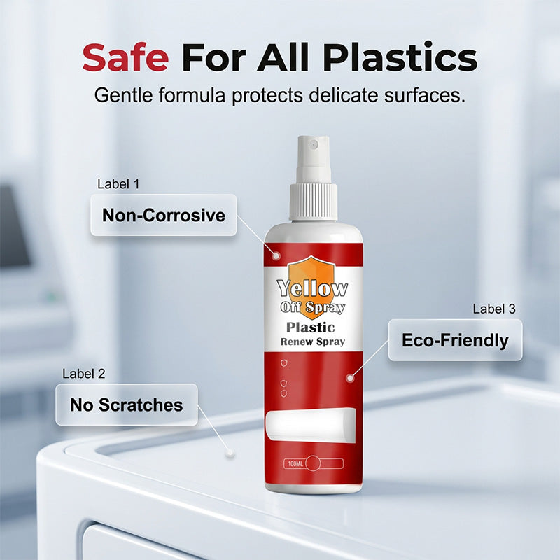 Plastic Renew Yellow-Off Spray Cleaner