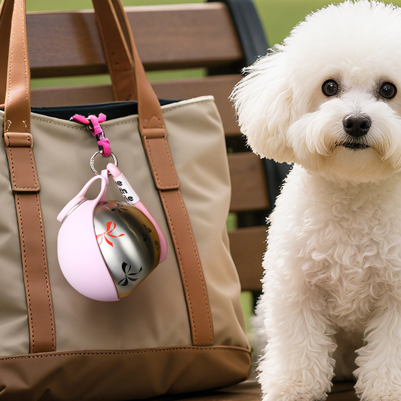 🐕50% OFF🔥 2-in-1 Portable Dog Water Bottle for Small Dogs - Leak-Proof & Compact