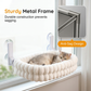 ⏳🔥LIMITED-TIME 50% OFF! ⏰🐱Foldable Suction Cat Window Hammock |Folds Flat Against the Window When Not in Use☁️