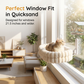 ⏳🔥LIMITED-TIME 50% OFF! ⏰🐱Foldable Suction Cat Window Hammock |Folds Flat Against the Window When Not in Use☁️
