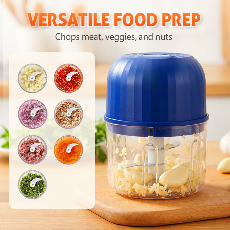 🥳HOT SALE - 50% OFF!!💥50K+ SOLD!🥳 Wireless Electric Mini Food Chopper – Quick Prep, Less Mess 🧄🔪