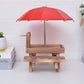 🐿️☂️Mini Squirrel Feeder Picnic Table with Umbrella