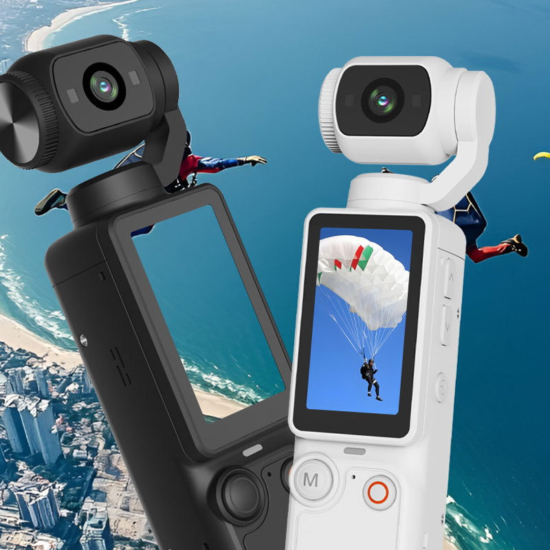 Pocket Gimbal Camera with 1.9" Screen