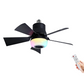 ❄️2-In-1 Smart Ceiling Fan with Light, RGB & Bluetooth Speaker