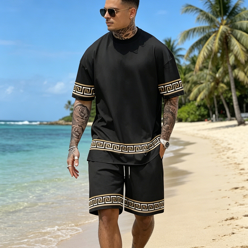 ⏳Limited-time 50% off⏰Short Sleeve & Shorts Set👕🩳