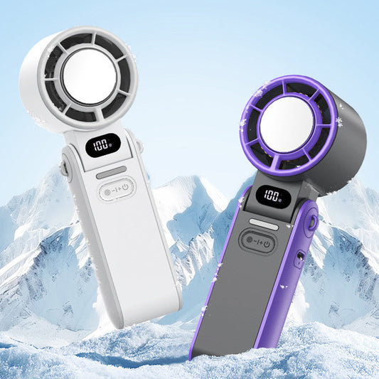 Portable 3-in-1 Cooling Fan with Digital Display