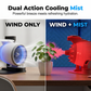 🥳2026 HOT SALE🥳💞50K+ SOLD!✨ 50% OFF! ✈️ Jet Engine Desktop Fan with Cooling Mist – Turbo Airflow, LED Neon Glow, Mechanical Throttle – 3D Printed Aviation Design – for Gaming, Work & Tech Lovers