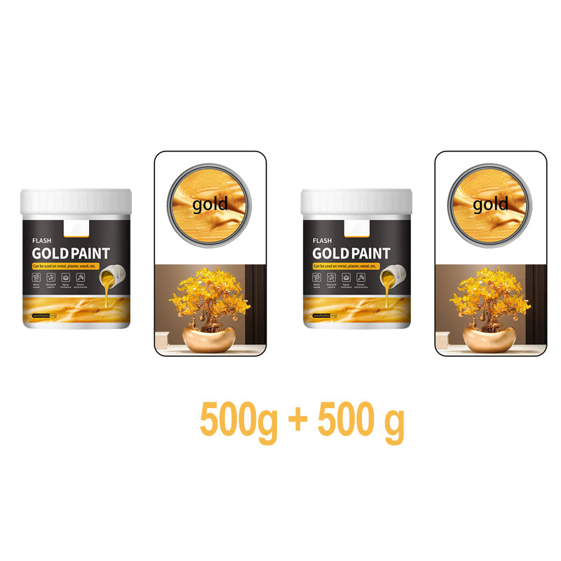 🔥HOT SALE🎨Multipurpose Water-Based Flash Gold Paint✨