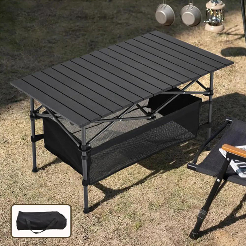 ☀️ Summer camping ！🏕️ Portable Folding Camping Table with Storage Bag