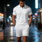 🔥While Supplies Last 40% OFF!🎉 Men's Summer 2-Piece Polo & Shorts Set