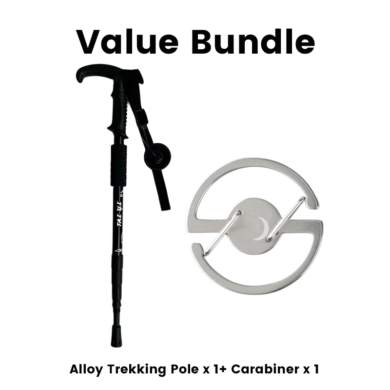 📢📢40% OFF !! ⏰Adjustable Aluminum Alloy Trekking Pole