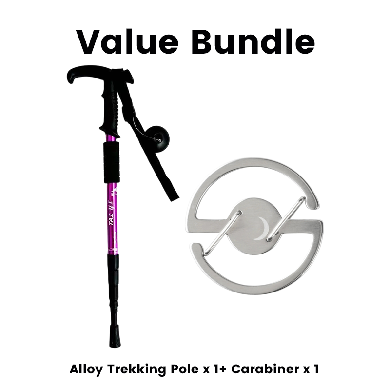 📢📢40% OFF !! ⏰Adjustable Aluminum Alloy Trekking Pole