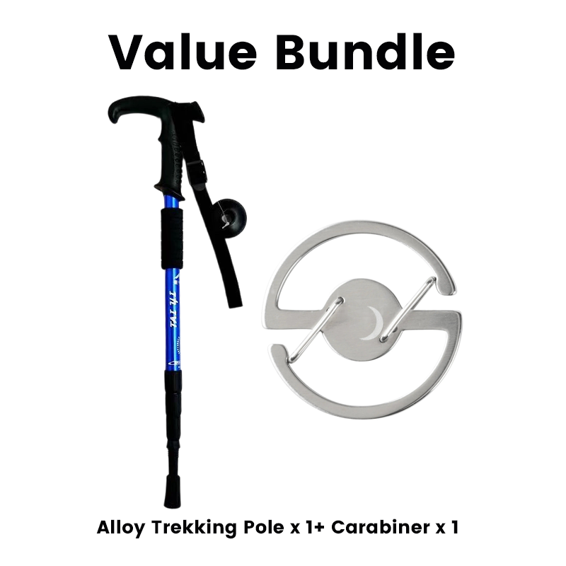 📢📢40% OFF !! ⏰Adjustable Aluminum Alloy Trekking Pole