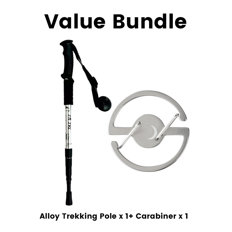 📢📢40% OFF !! ⏰Adjustable Aluminum Alloy Trekking Pole
