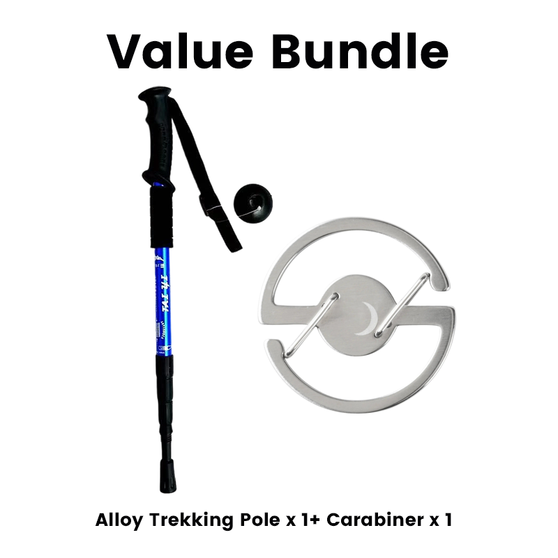 📢📢40% OFF !! ⏰Adjustable Aluminum Alloy Trekking Pole
