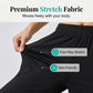 Women's Casual Quick-Dry Stretchy Capri Pants