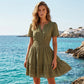 👗 50% OFF NOW! 🌸 Women's Short Sleeve Tiered Mini Dress – Flowy, flattering & perfect for summer parties, beach days or casual outings ☀️