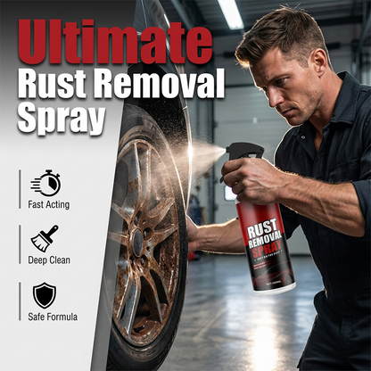 💦Car Wheel Rust Remover & Alloy Rim Cleaner Spray, Removes Brake Dust & Road Grime