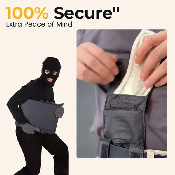 🏆Limited Time Sale 50% OFF🚶💳Slim Belt Wallet — Zero Bulk For Your Everyday Carry