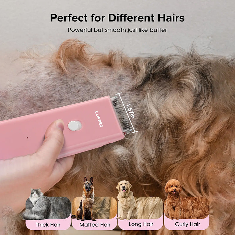 🔥While Supplies Last 40% OFF!🎉 Quiet Cordless Pet Hair Clipper