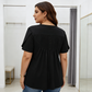 👚 50% OFF NOW! ✨ Women's Pleated Front Puff Sleeve T-Shirt – Soft, breathable & elegant puff sleeves – perfect for work, brunch or spring days 🌸