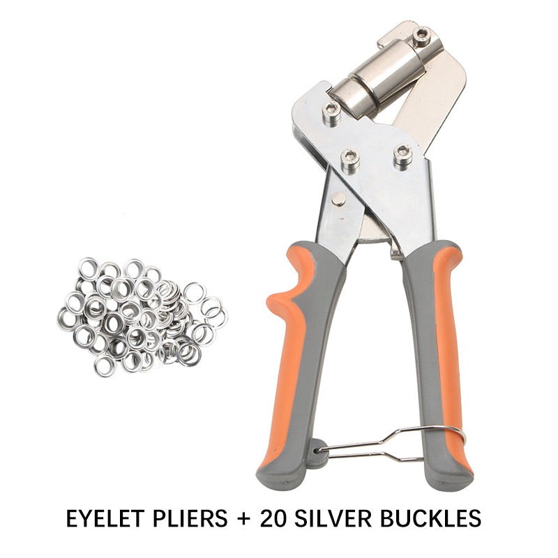 🔧 50% OFF NOW! 🔩 Eyelet Pliers for Tarpaulins – Heavy-duty, rust-resistant & easy to use – ideal for tarps, canvas, banners or DIY projects – includes extra eyelets 🛠️