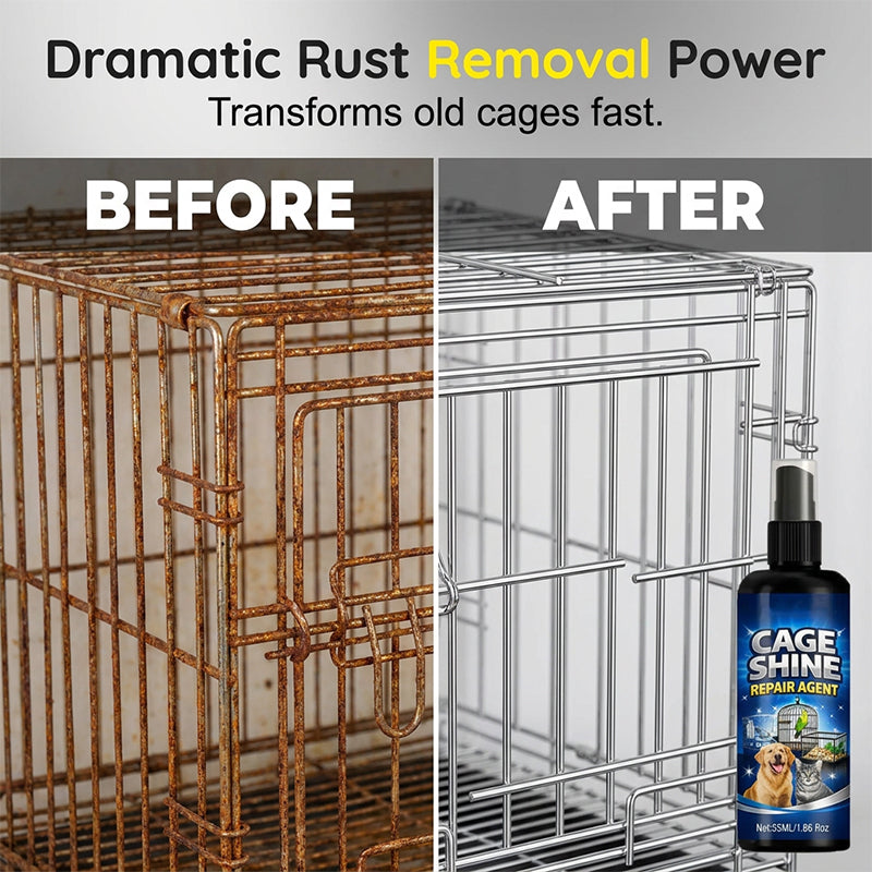 🧴🐾 Pet Cage Rust Remover – Quickly removes rust and stains, safe and odorless – Pay on delivery ✨✅