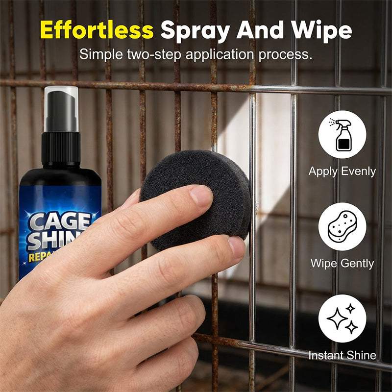 🧴🐾 Pet Cage Rust Remover – Quickly removes rust and stains, safe and odorless – Pay on delivery ✨✅